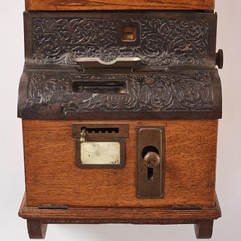 Time clock, International Time Recording Co., Binghampton New York, circa 1900.