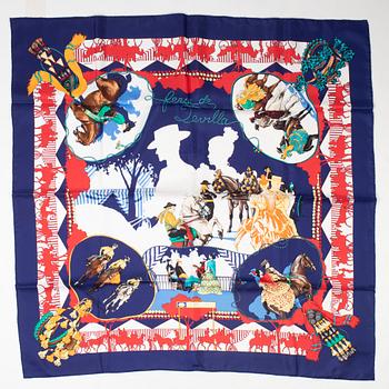 Hermès, scarf, "Feria de Sevilla".