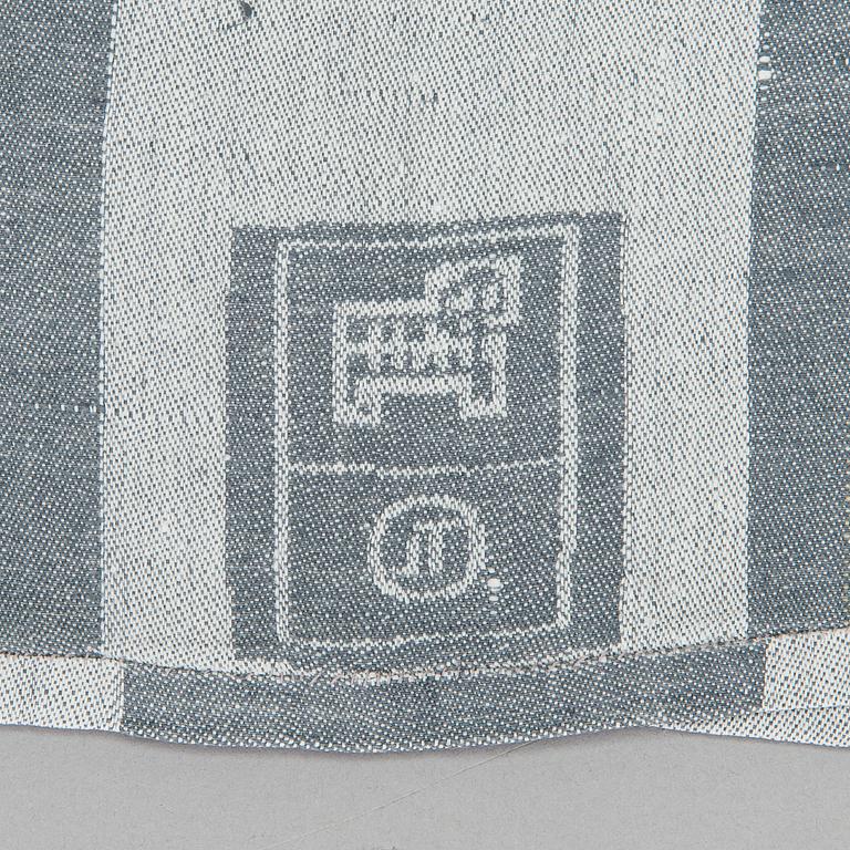 Dora Jung, A set of tablecloths and napkins, Tampella Oy and Klässbols Linneväveri Ab, second half of 20th century.