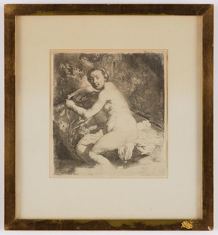 Rembrandt Harmensz van Rijn, "Diana at the Bath".