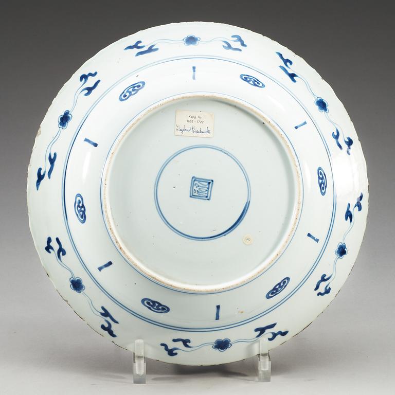 FAT, porslin. Qing dynastin, Kangxi (1662-1722).