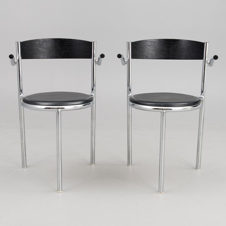 JOUKO JÄRVISALO, tuoleja 4 kpl, "Aqua B", Inno Interior.