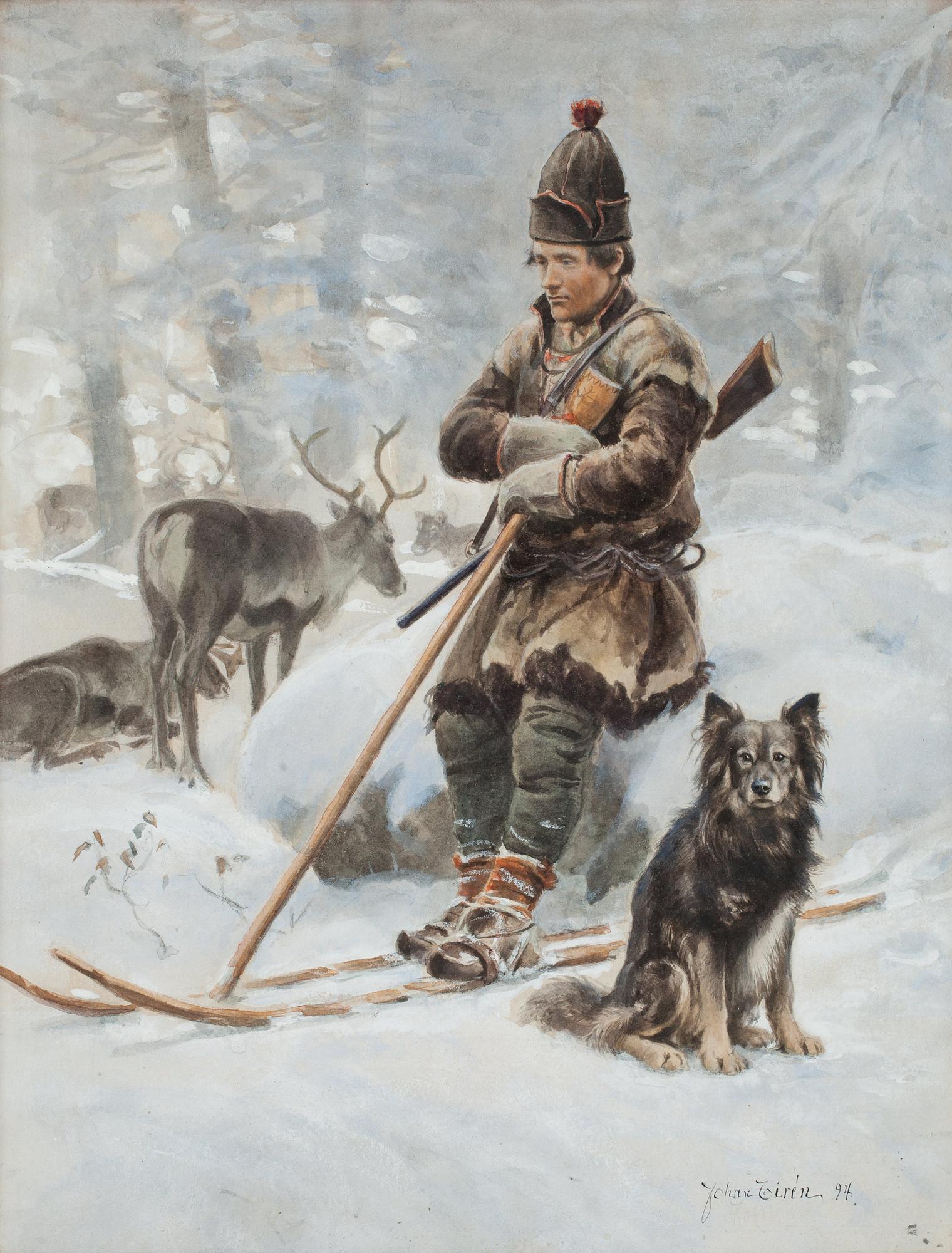 Johan Tirén, Vaktpasset.