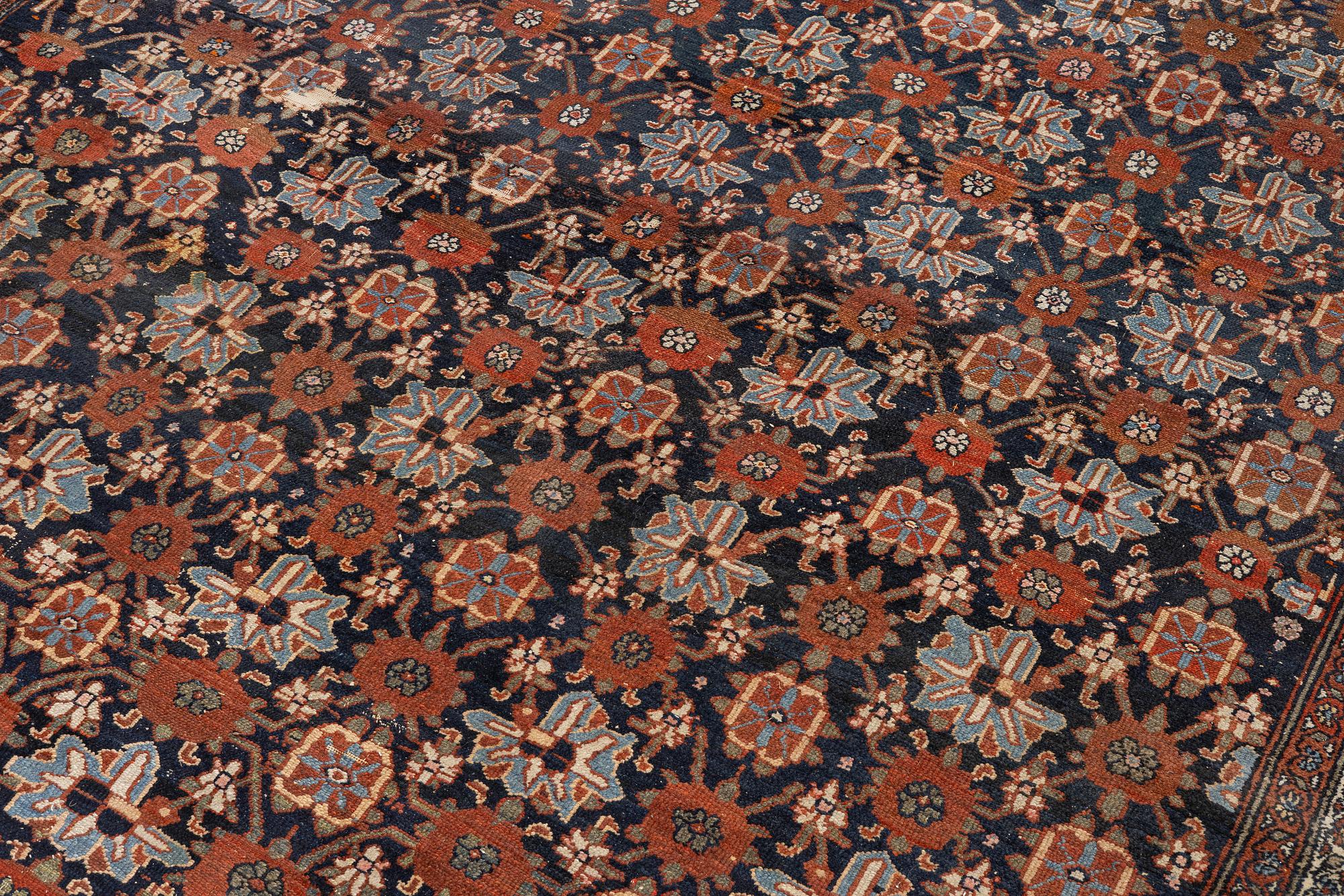 An antique carpet, probably Bidjar, West Persia, c. 447 x 340 cm.