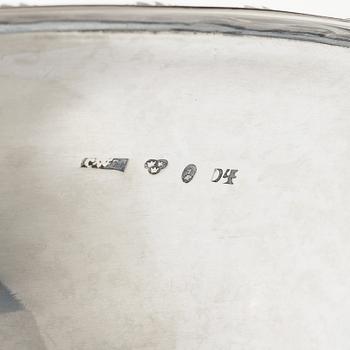 A Swedish silver Empire lided sugar bowl, mark of Carl Wilhelm Troselius, Stockholm 1834.