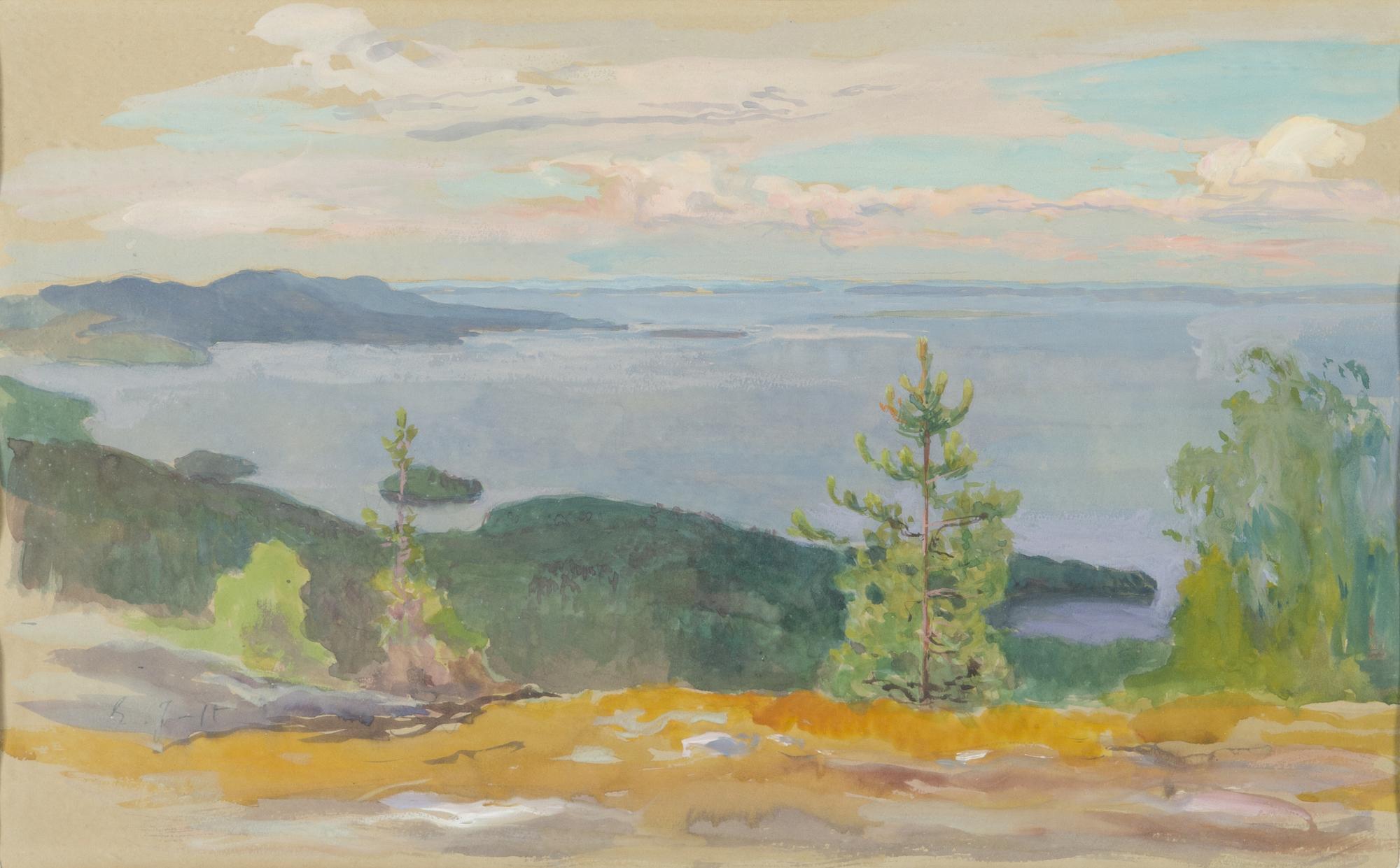 Eero Järnefelt, Maisema.