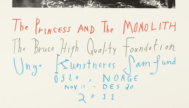 The Bruce High Quality Foundation, "The Princess and the Monolith".