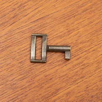 Göran Strand, skrivbord, Lelångs Möbelfabrik, 1950/60-tal.