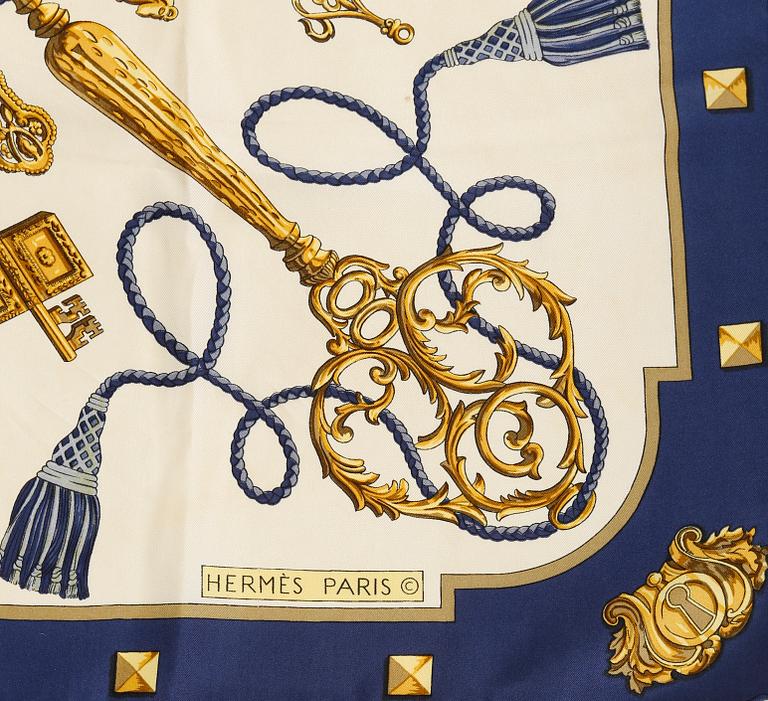 SCARF, "Les Clèfs", Hermès.
