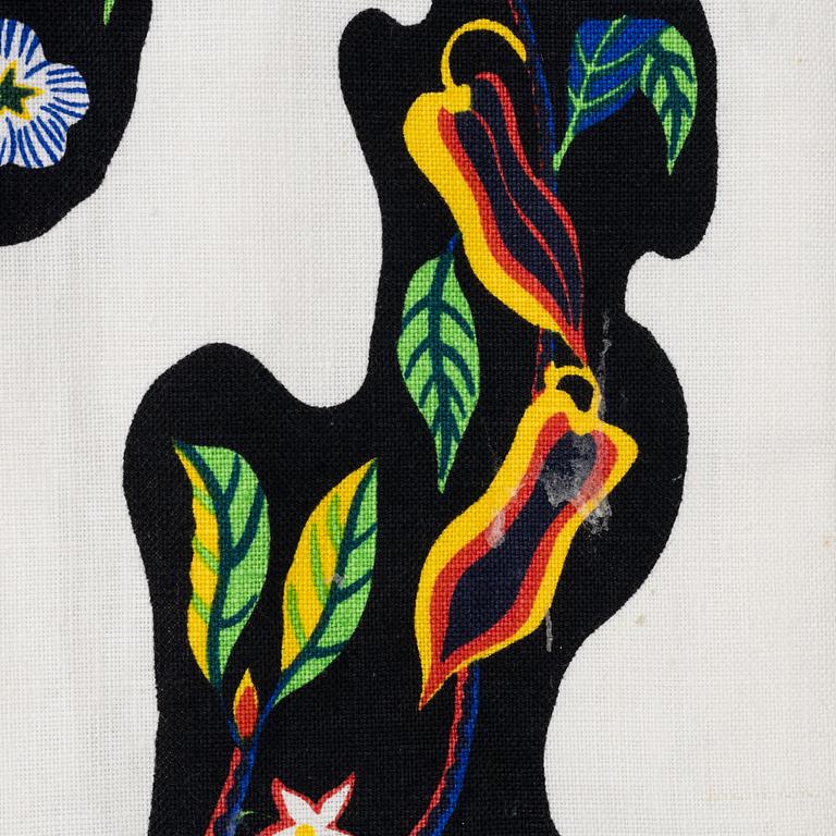 Josef Frank, a pair of 'Drinks' curtains, Svenskt Tenn.