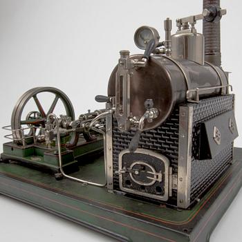 A Doll & Cie steam engine Germany 1930s.