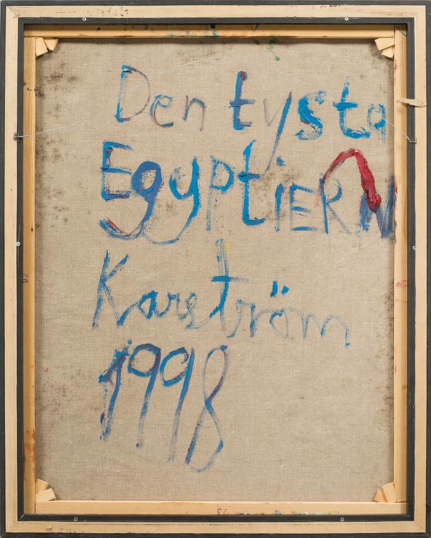 MAURITZ KARSTRÖM, olja på duk, signerad MK, daterad 1998 a tergo.