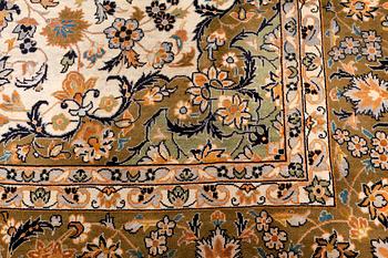 A rug, probably Najafabad, old, ca 370 x 263 cm.