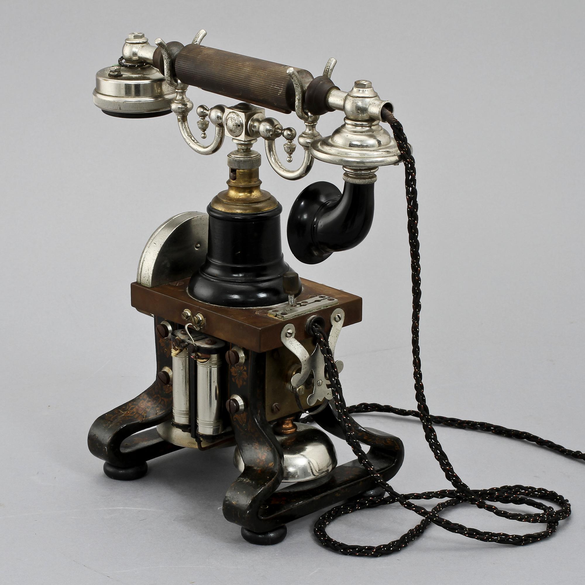 TELEFON, "Taxen", LM Ericsson & Co, 1800-talets slut.