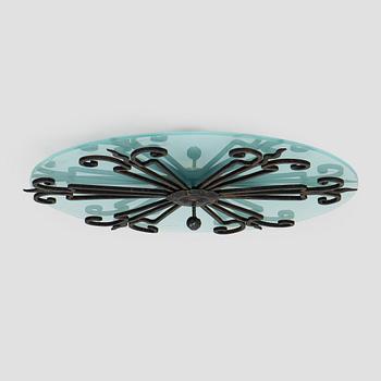 An early 20th century ceiling light.