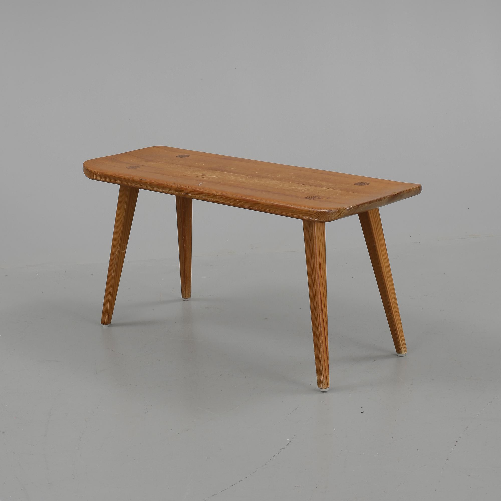 BÄNK, "Visingsö", Carl Malmsten, 1900-talets andra hälft.