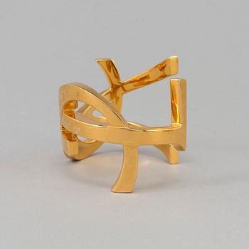 BRACELET, "Monogram Cuff", Yves Saint Laurent.