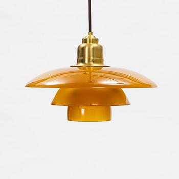 Poul Henningsen, a model 'PH 3½-3 Limited Edition' brass ceiling light, Louis Poulsen, Denmark, 2017.