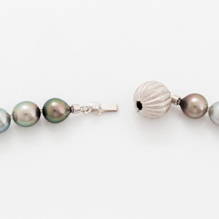Collier odlade Tahiti-pärlor.