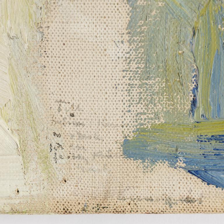 EVERT LUNDQUIST, oil on canvas, signed.