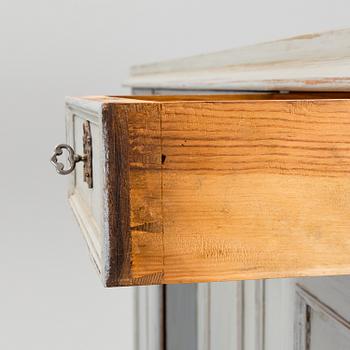 A 19th century sideboard.