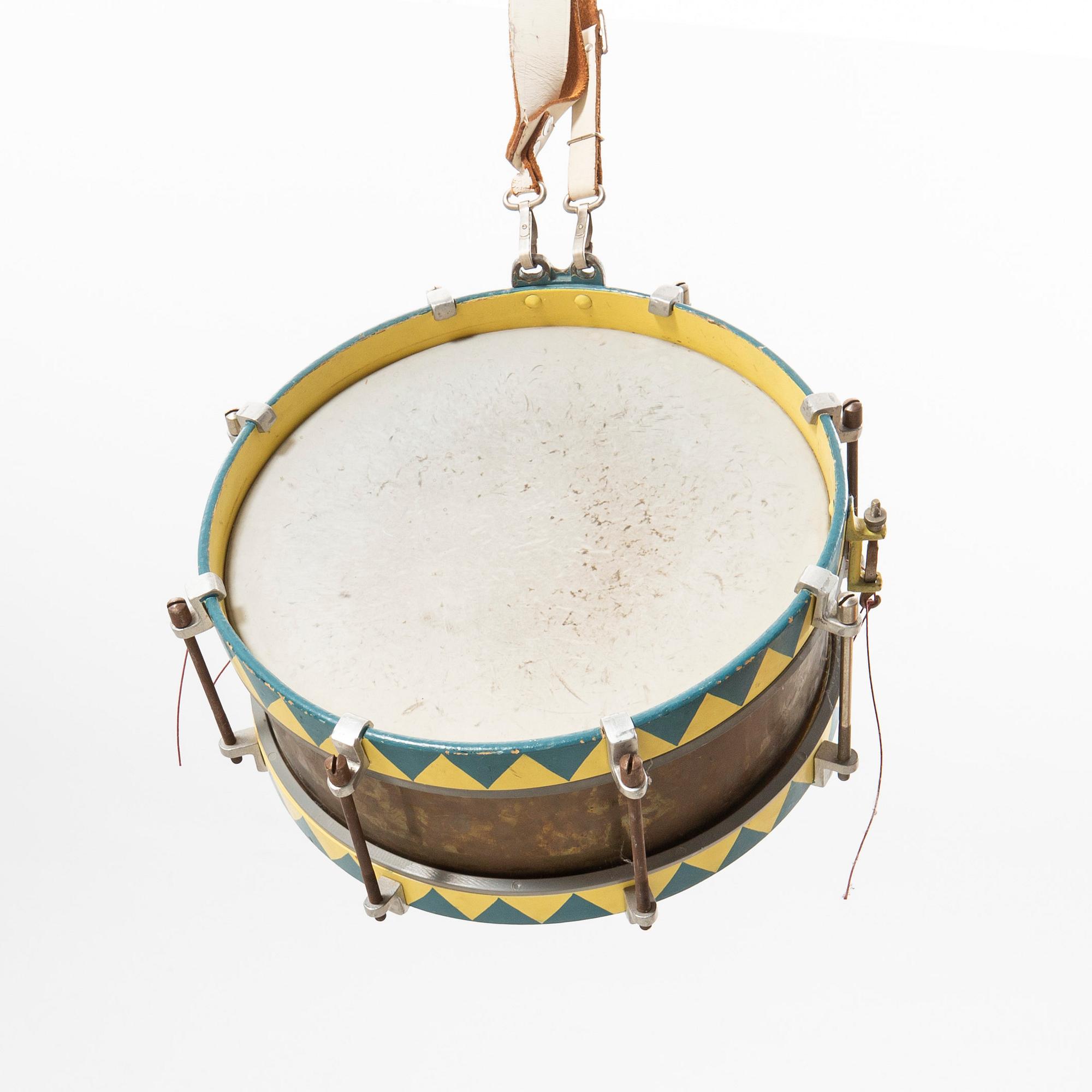 Military band drum, 20th century.