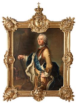Antoine Pesne Hans krets, "Kronprinsparet Adolf Fredrik (1710-1771) Lovisa Ulrika" (1720-1782).