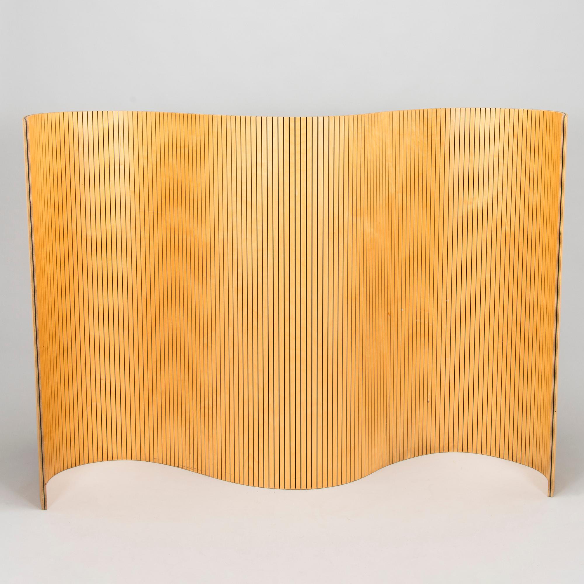 Sebastian Lönnqvist, A 'Sebastian' screen/room divider, Martela, Finland.