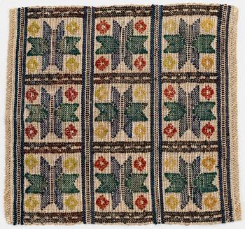 Märta Måås-Fjetterström, an 'Element' textile, ca 44 x 44 cm, not signed.