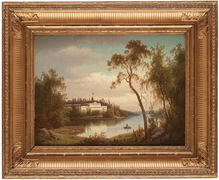 Carl Abraham Rothstén, The castle of Ulriksdal outside Stockholm.