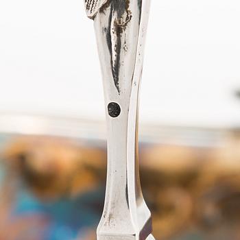 Carl Johan Tegelsten, Leipäkori, hopeaa ja kullattua hopeaa, Pietari, Venäjä 1845.