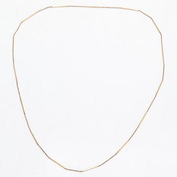 A 14K gold necklace. Westerback, Helsinki 1970.