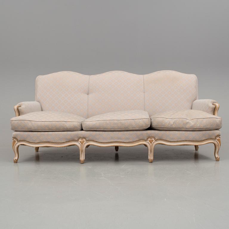 SOFFA, Louis XV-stil, 1900-talets andra hälft.