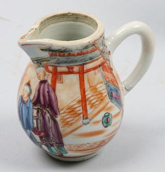 PARTI PORSLIN, 4 delar, 1700-1800-tal.