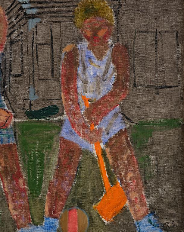 Ragnar Sandberg, "Krocketspelarna".