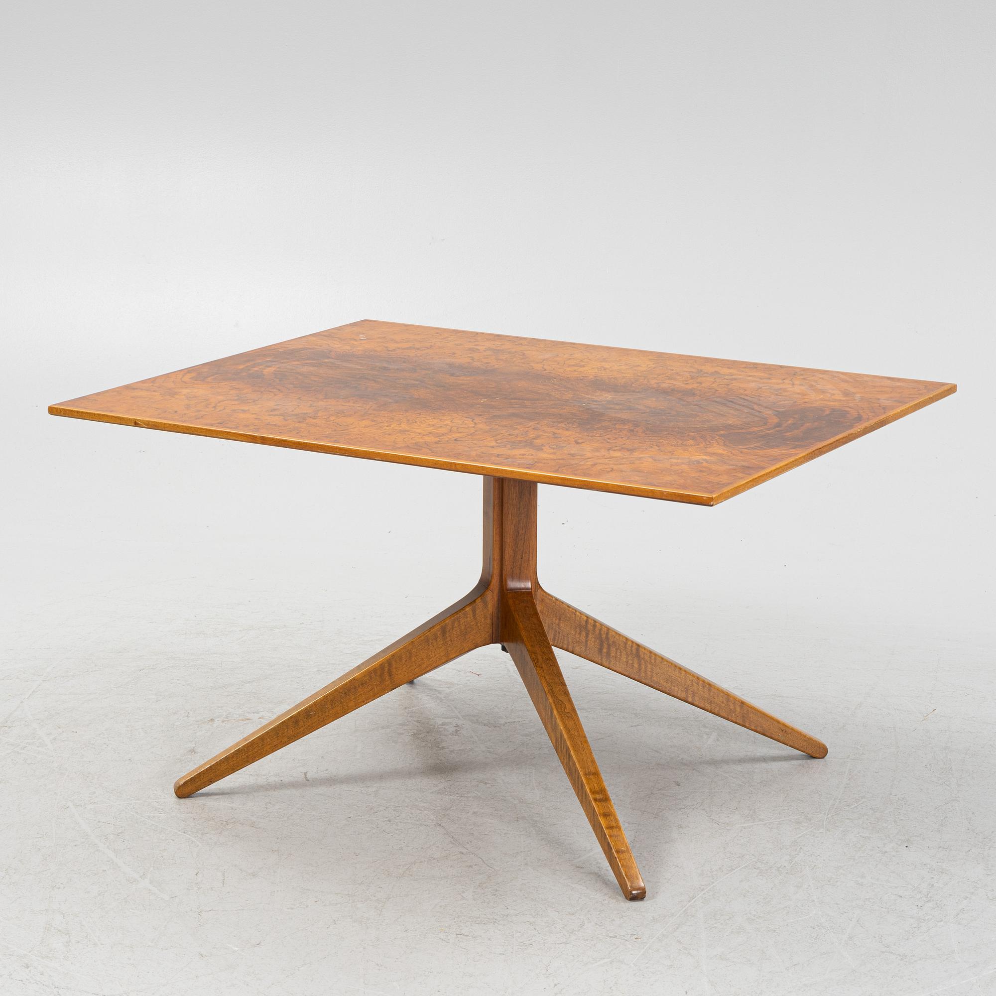A Swedish Modern table, mid 20th century.