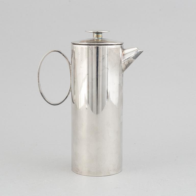 Christofle, a Franch silver plated coffee pot.