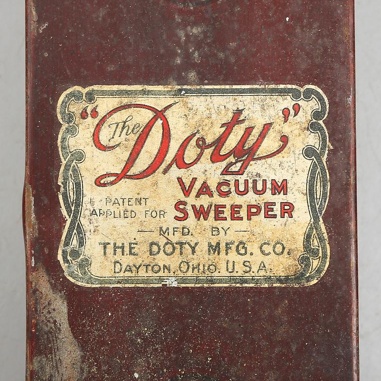 DAMMSUGARE, "The Doty Vacuum Sweeper", The Doty MFG.Co, Dayton, Ohio, sent 1800-tal.