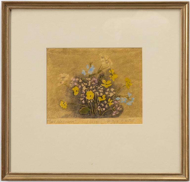 Maja Fjaestad, "Små blommor".