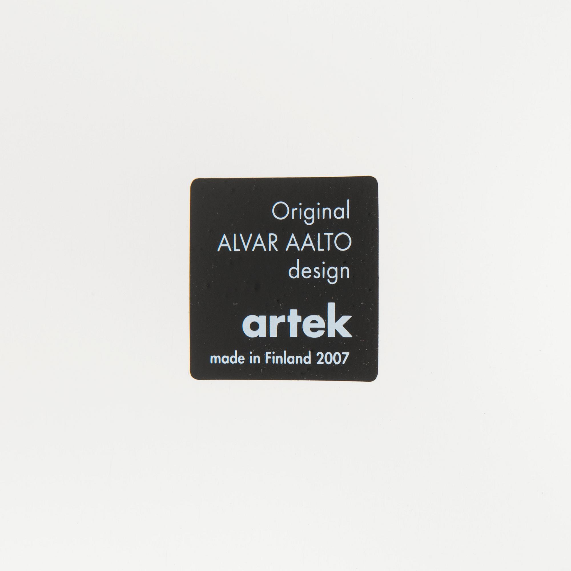 Alvar Aalto, a '915' side table for Artek, 2007.