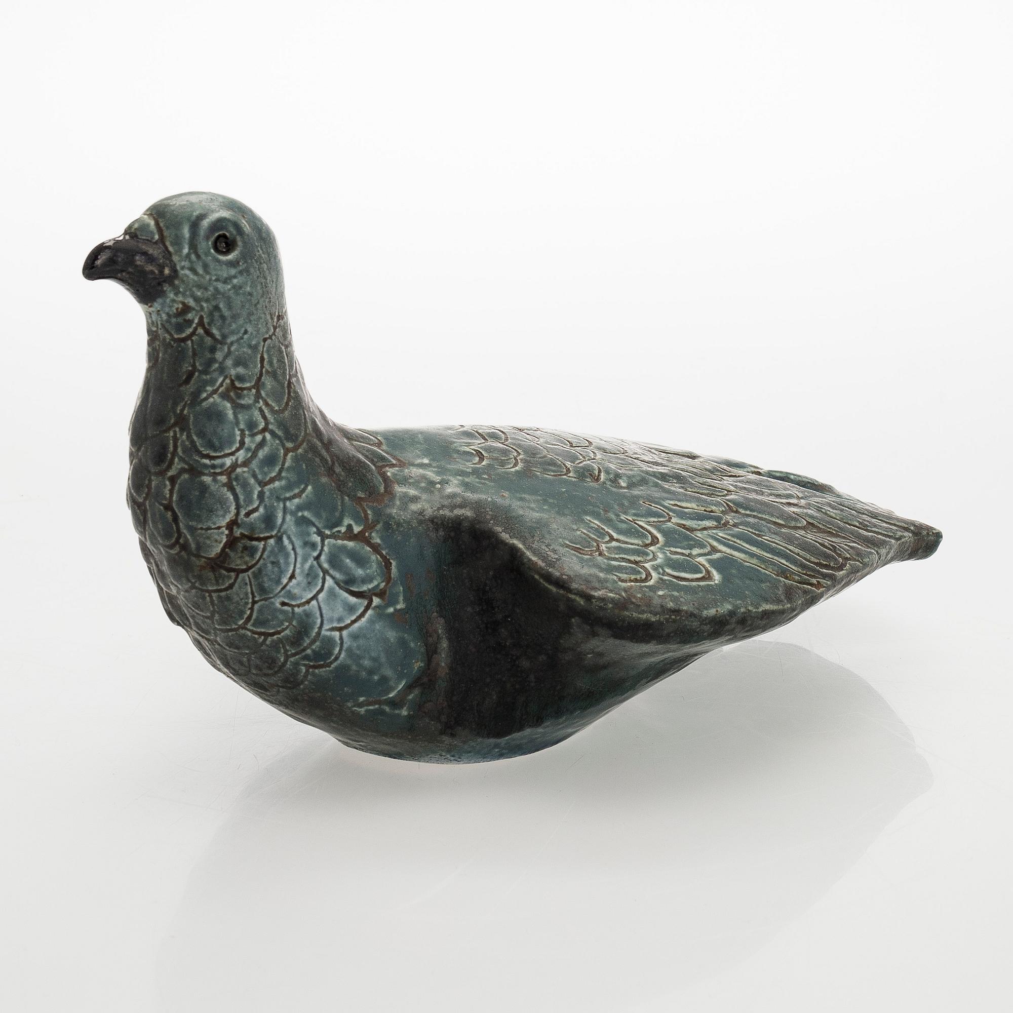 Henrik Allert, sculpture, ceramic, signed Henrik Allert Pentik Finland.