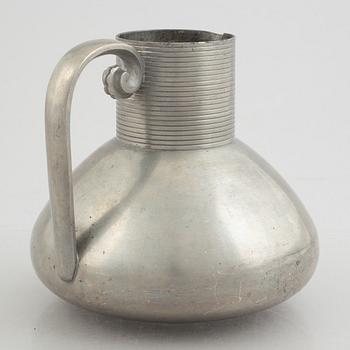 Sylvia Stave, a pewter jug model "5769", C.G. Hallberg, Stockholm, 1934.