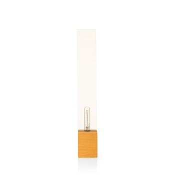 A contemporary wall lamp.