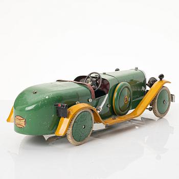 Meccano, racing car. England, 1930s.