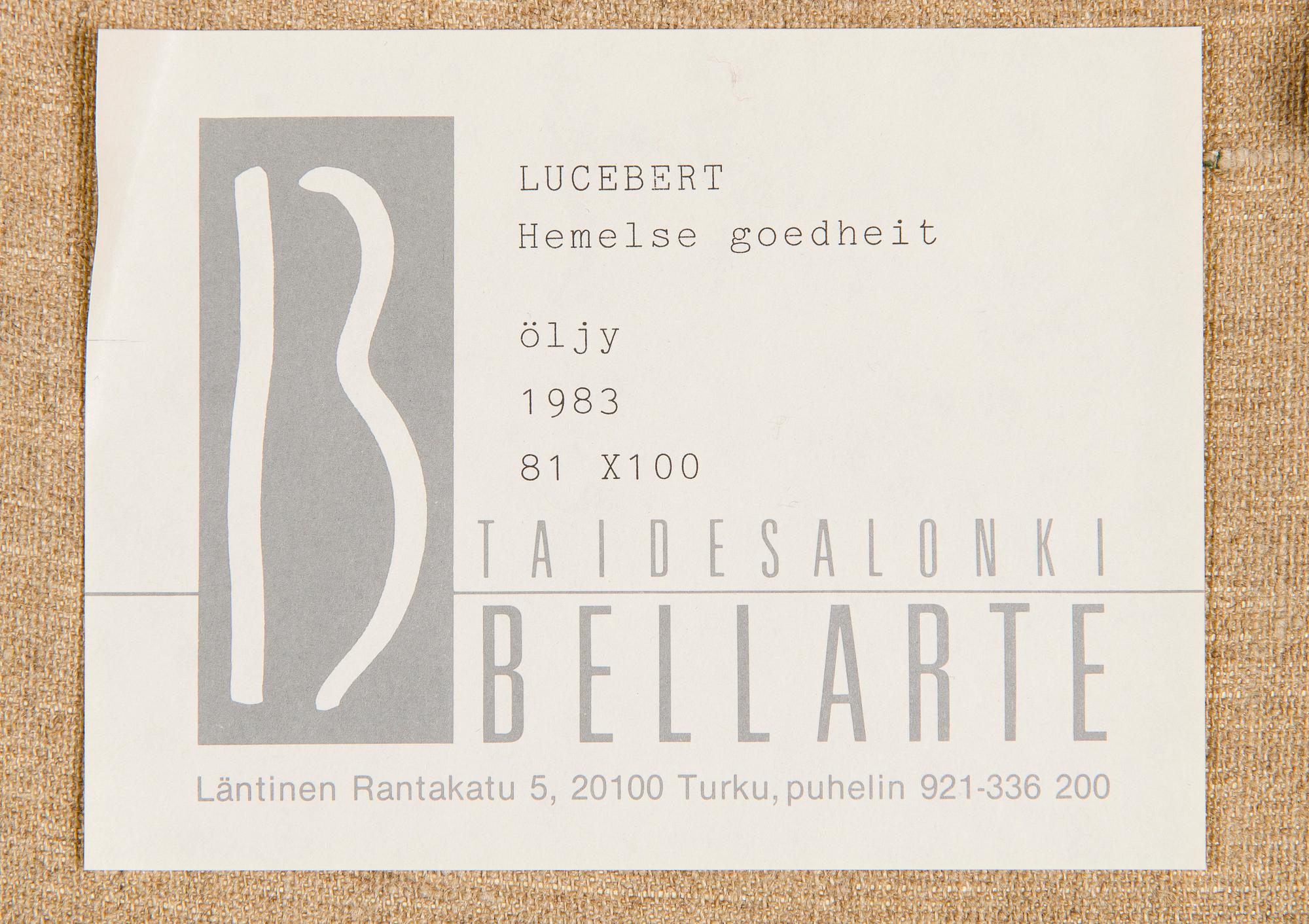 Lucebert, "Hemelse goedheid".