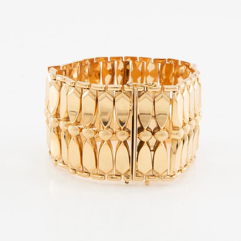 Bracelet 18K gold, Vicenza Italy.