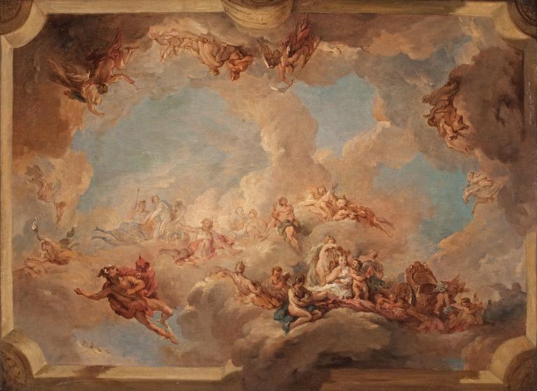 François Lemoyne, The Triumph of Venus (Bozzetto for a ceiling).