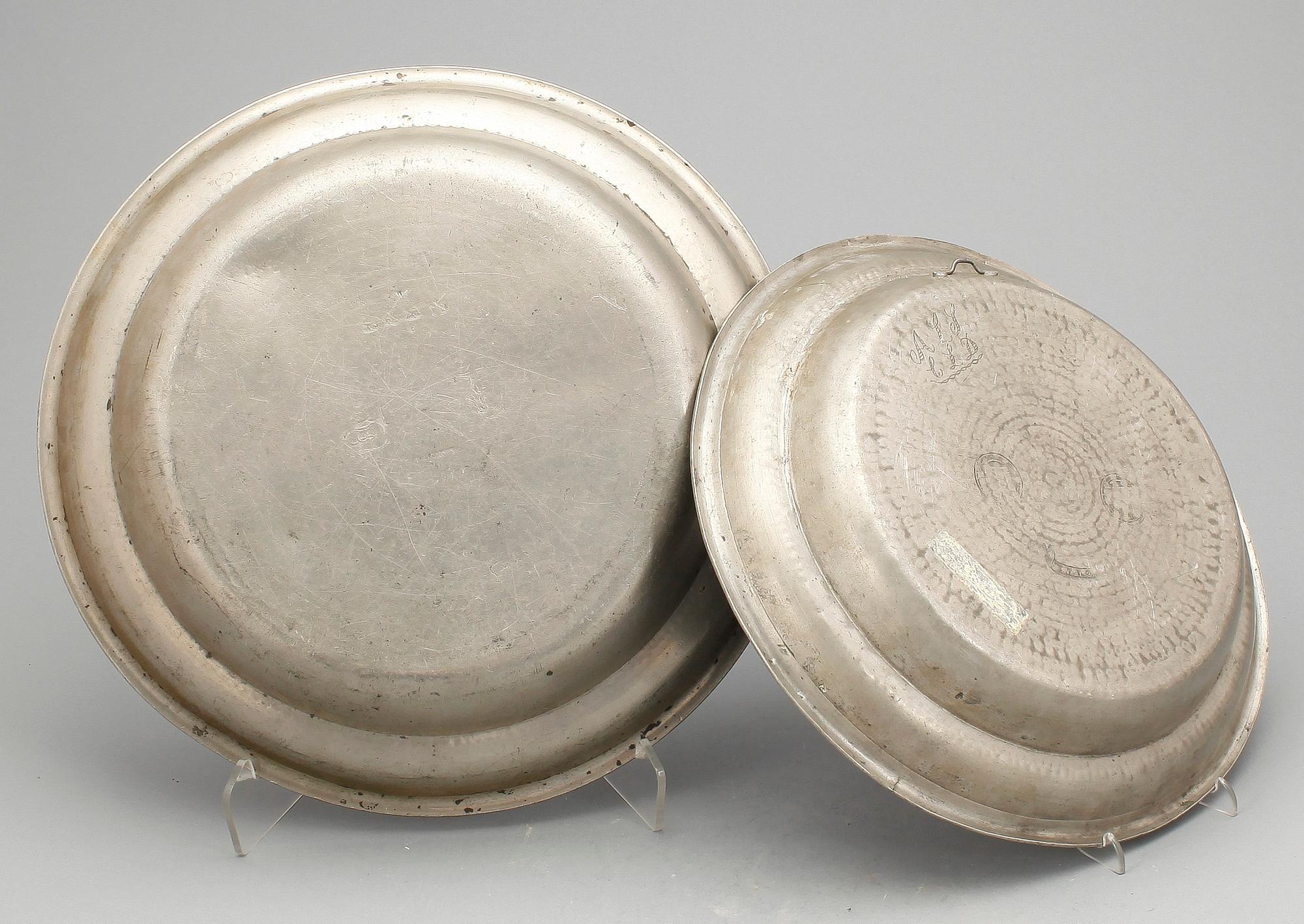 FAT, 4 st, tenn, bla Västerås, 1700/1800-tal.