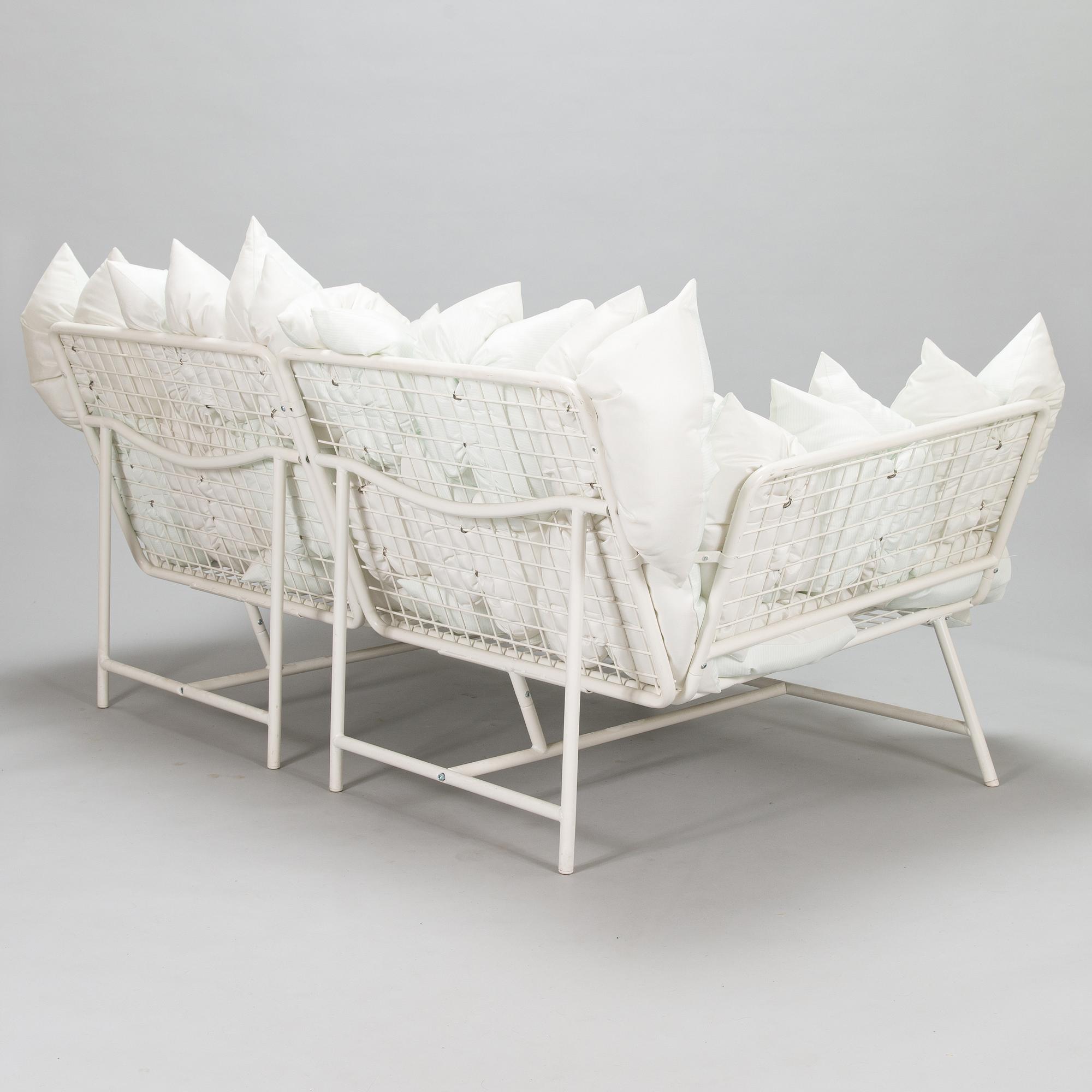 Kate Booy  & Joel Booy, Sofa or a pair of armchairs 'Loveseat with 36 pillows,' IKEA PS 2017.