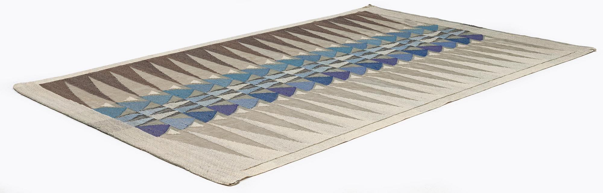 Kerstin Mauritzson, a drape, flat weave, c. 220 x 139 cm, unsigned.